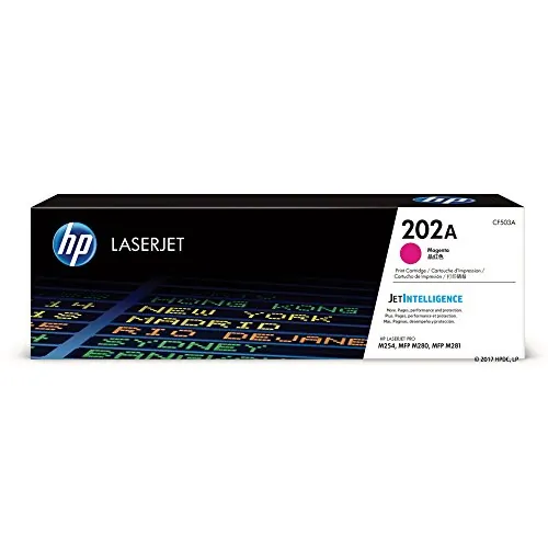 HP HEWCF503A — HP 202A Magenta LaserJet Toner Cartridge CF503A