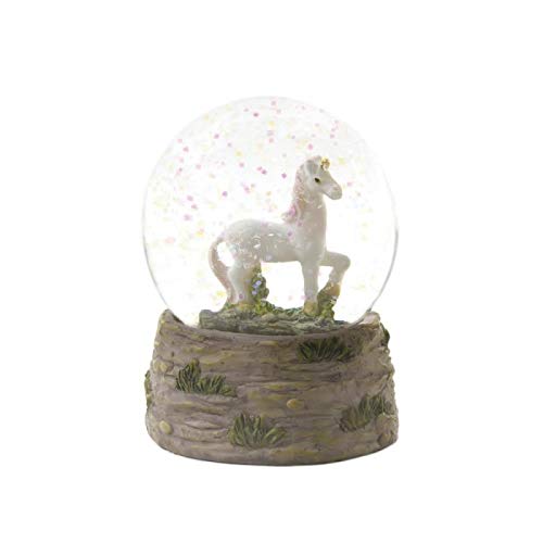 Dragon Crest 10018598 - Prancing Unicorn Snow Globe