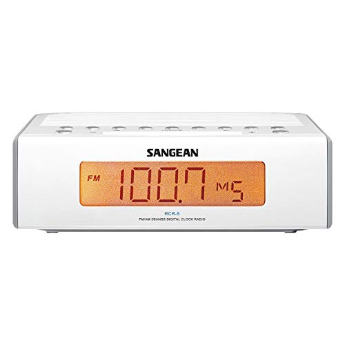 SANGEAN RCR-5 - Sangean(R) RCR-5 Digital AMFM Alarm Clock Radio