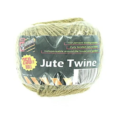 STERLING MT186 - Durable Biodegradable Jute Twine for Home and Garden