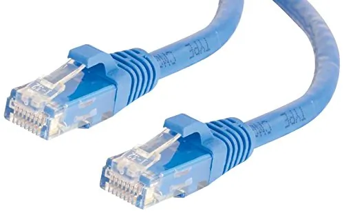 C2G 27144 — 14FT CAT6 SNAGLESS UTP CABLE-BLU