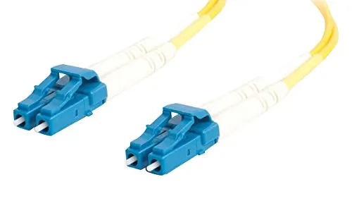 C2G 29191 — FIBER OPTIC CABLE - FIBER OPTIC - MALE LEFT GENDER - MALE RIGHT GENDER - LC RIGH