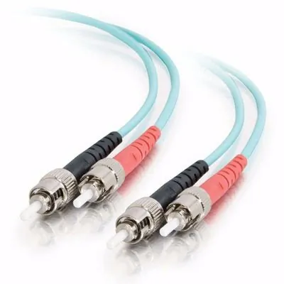C2G 36103 — C2G 3m OM3 Multimode Fiber Optic Cable - ST to ST