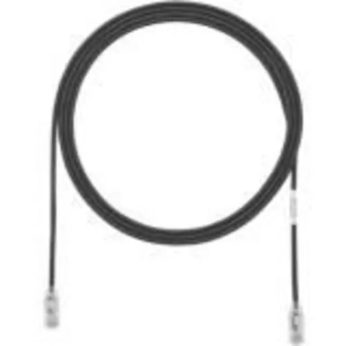 Panduit UTP28SP25BL — 25FT CAT6 CBL UTP 28AWG CM LSZH ASSY BLK.