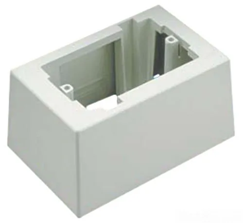 Panduit JB1DIW-A — SGL GANG LV 1 PIECE DEEP OUTLET BOX ADH