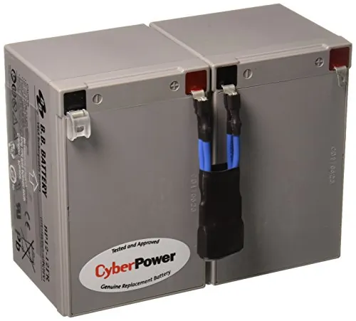 CyberPower RB12120X2B - CyberPower 12V 12Ah Replacement Battery Pack for UPS