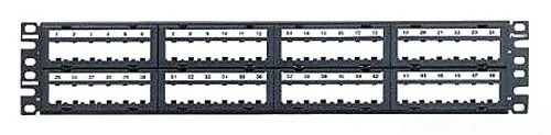 Panduit CPPL48M6BLY — 6PK 48PT PATCH PANEL MODULAR SUPPLIED 8