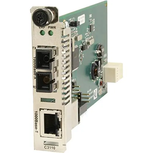 Lantronix C3110-1039 — 1000BASE-T TO 1000BASE-SX, ION CARD, MM, LC, 2KM, VIA AN SFP MODULE