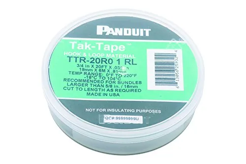 Panduit TTR-20R0 — 20FT HOOK AND LOOP ROLL LP