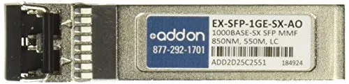 ADDON WFSS-8512-02D-J — JUNIPER EX-SFP-1GE-SX COMP SFP LC 1G-SX
