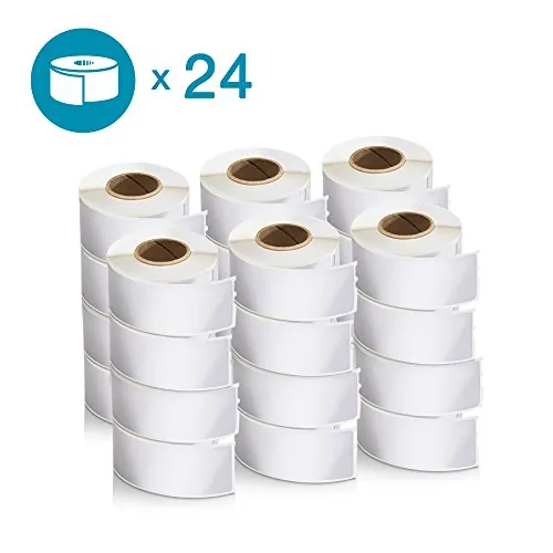 DYMO 2050813 — NEWELL-DYMO LABELWRITER 1-1/8INX3-1/2INWHTAD350CT24PK-48 RL SH
