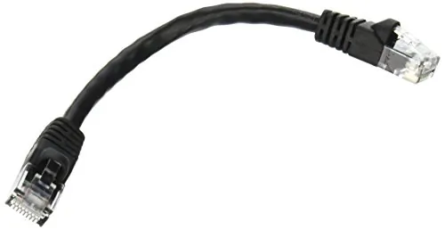 Monoprice 7498 — CAT6 UTP CABLE_ 6-INCH BLACK