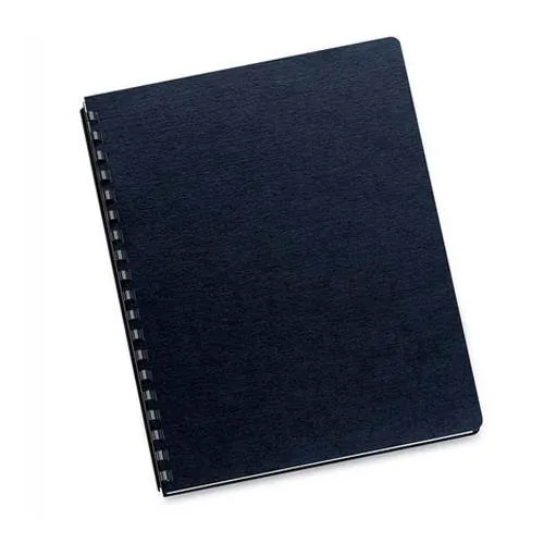 FELLOWES 5217001 — BINDING COVERS EXPRESSIONS LINEN BLACK L