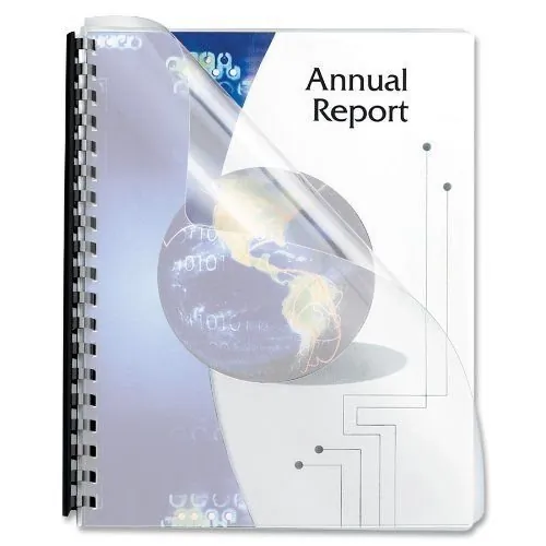 FELLOWES 5224201 - Oversized Futura Frost Binding Covers - 25 Pack