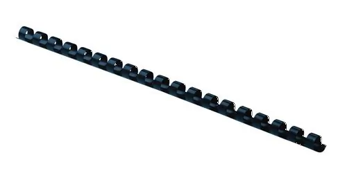 FELLOWES 52502 - Navy Plastic Binding Combs - 14 Inch, 100 Pack