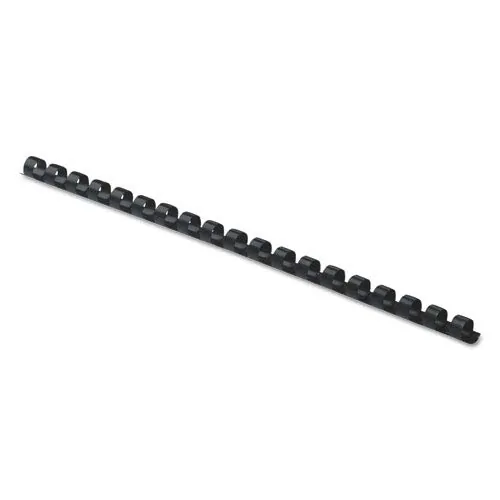 FELLOWES 52507 — BINDING COMBS PLASTIC - BLACK 5/16IN 100