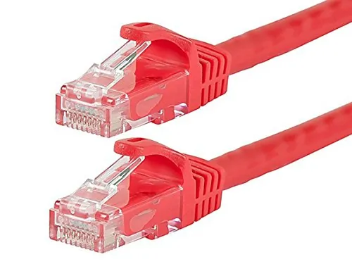 Monoprice 9820 — CAT6 UTP CABLE_ 3FT RED