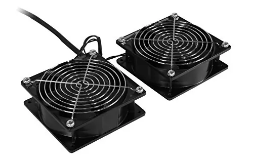 CyberPower CRA12002 - CyberPower Carbon CRA12002 Rack Fan Kit - Black