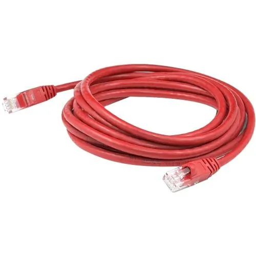 ADDON ADD-1FCAT6-OE — ADDON 1FT ORANGE CAT 6 PVC ETHERNET CABLE SNAGLESS BUBBLE BOOT RJ-45 M/M