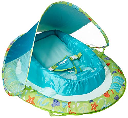 SwimWays 11554 - Baby Spring Float w Canopy Grn