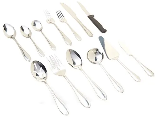 Gibson 49335.55 — Gibson Home Wilmington Plus 55-Piece Flatware Set