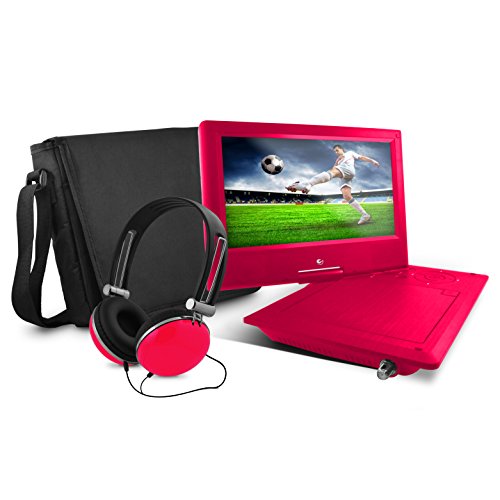 Ematic EPD919BTP - 9 Portable DVD Player Pink