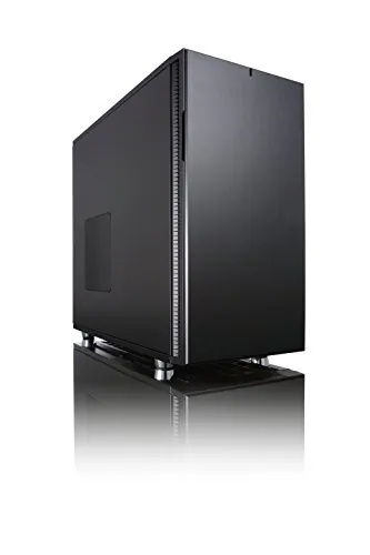 Fractal Design FD-CA-DEF-R5-BK — Fractal Design Define R5 12-Bay ATX Computer Case w/2x 140mm Fans -No PSU (Black)