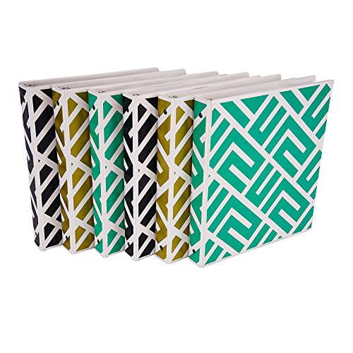 Samsill MP20099 - Fashion Binder Maze 1 6pk