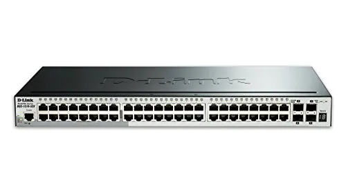 D-Link DGS151052X — D-Link DGS-1510-52X 48-Port Gigabit Stackable Smart Managed Switch w/ 4x 10GbE SFP+ Ports