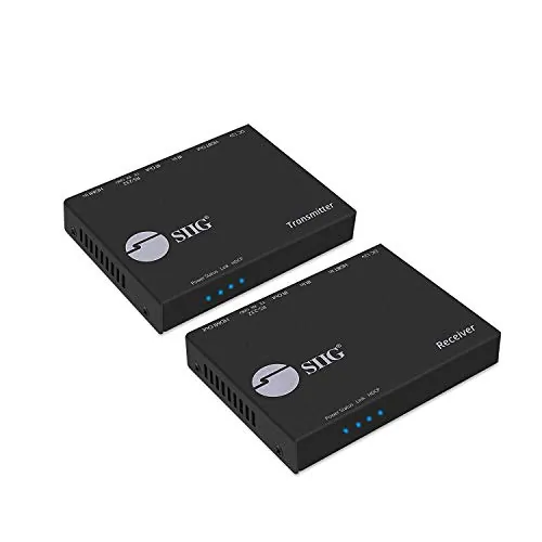 Siig CE-H23F11-S1 — TRUE 4K PERFORMANCE EXTENDS HDMI AV SIGNALS UP TO 330FT (100M) OVER A SINGLE CAT