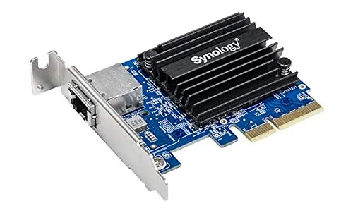 Synology E10G18-T1 — Synology Accessory E10G18-T1 10Gb Ethernet Adapter 1xRJ45 port PCI Express Retail
