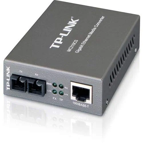 TPLINK MC210CS — GB SINGLE-MODE MEDIA CONVERTER