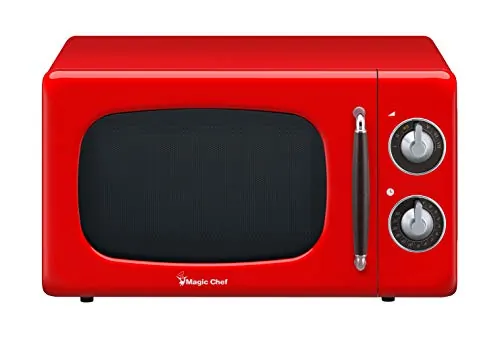 Magic Chef RA50849 - Magic Chef .7 Cubic Ft 700-watt Retro Microwave (red) MCPMCD