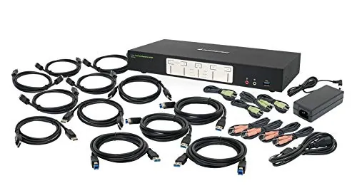 IOGear GCS1944 — 4Port 4K Dual DisplayPort KVM