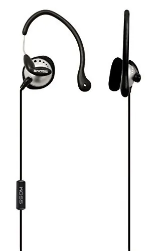 Koss KSC22I — koss ksc22i ultra lightweight sport ear-clip headphones, black/silver