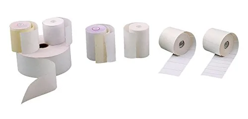 STAR MICRONICS 37965970 — 12-Pack MPOP TRF58-D50-C17 Paper Rolls - Bulk Order