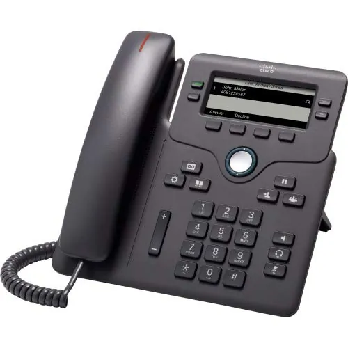 Cisco CP-6851-3PCC-K9= — CISCO 6851 PHONE FOR MPP, GREY