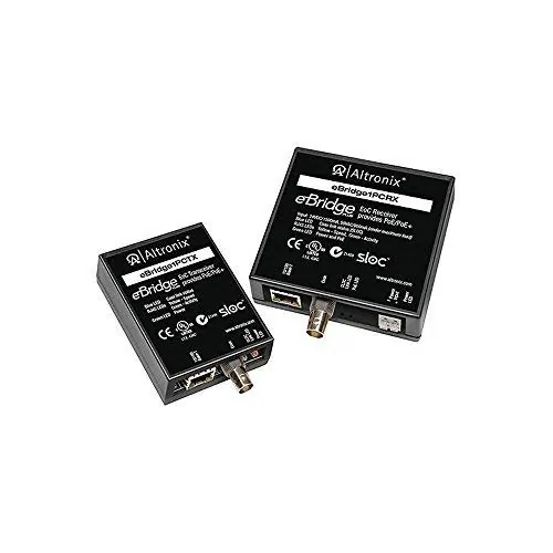 Altronix EBRIDGE1PCRTX - ETHERNET OVER COAX ADAPTER KIT. RECEIVERTRANSCEIVER TRANSMIT