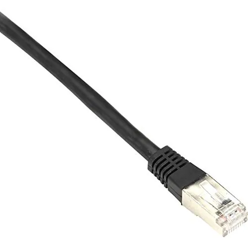 BLACK BOX CORPORATION EVNSL0272BK-0010 — CAT6 250-MHZ STRANDED ETHERNET PATCH CABLE WITH SLIM FORM-FACTOR MOLDED BOOT - S