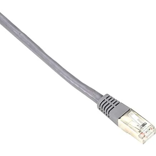 BLACK BOX CORPORATION EVNSL0272GY-0020 — CAT6 250-MHZ STRANDED ETHERNET PATCH CABLE WITH SLIM FORM-FACTOR MOLDED BOOT - S