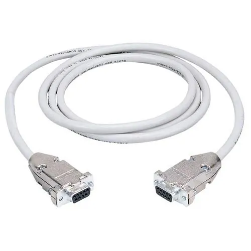 BLACK BOX CORPORATION EYN257T-0010-MF — RS232 SHIELDED NULL MODEM CABLE - METAL