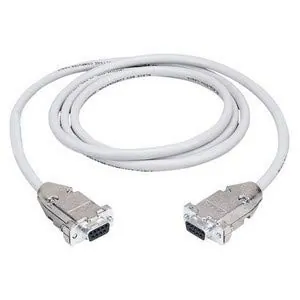 BLACK BOX CORPORATION EYN257T-0025-FF — DB9 Serial Null-Modem Cable - 25ft, DB9 Female/Female