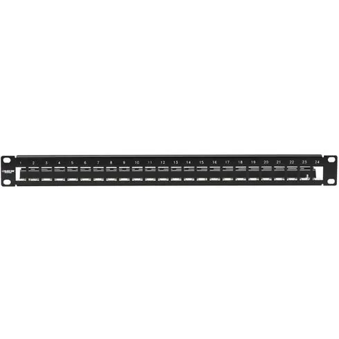 BLACK BOX CORPORATION JPM10GF24 — FEATURES BUILT-IN CABLE MANAGEMENT AND STRAIN RELIEF.  LARGE PORT NUMBERS MAKE I