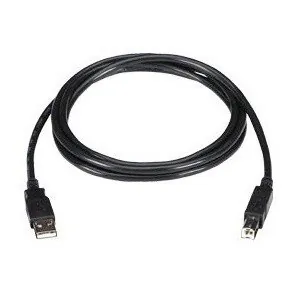 BLACK BOX CORPORATION USB06-0006 — USB 2.0 CABLE - TYPE A MALE TO TYPE MINI-B MALE, BLACK, 6-FT. (1.8-M)