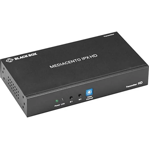 BLACK BOX CORPORATION VX-HDMI-HDIP-TX — MEDIACENTO IPX HDMI-OVER-IP HD EXTENDER TRANSMITTER