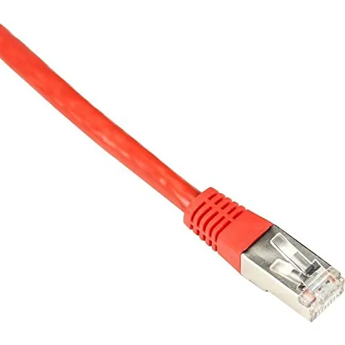 BLACK BOX CORPORATION EVNSL0272RD-0007 — CAT6 250-MHZ STRANDED ETHERNET PATCH CABLE WITH SLIM FORM-FACTOR MOLDED BOOT - S
