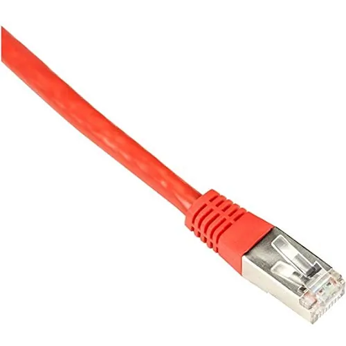 BLACK BOX CORPORATION EVNSL0272RD-0003 — CAT6 250-MHZ STRANDED ETHERNET PATCH CABLE WITH SLIM FORM-FACTOR MOLDED BOOT - S