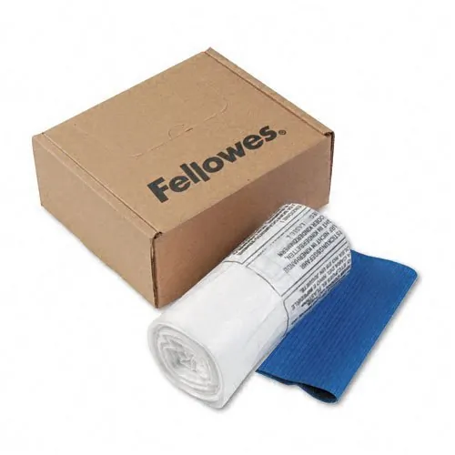 FELLOWES 36052 — POWERSHRED SHREDDER BAGS FOR ALL PERSONAL MODELS, 100 BAGS & TIES/CARTON