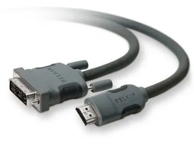 Belkin F2E8242B10 — VIDEO CABLE - HDMI / DVI - 19 PIN HDMI TYPE A - MALE - 24 PIN DIGITAL DVI - MALE