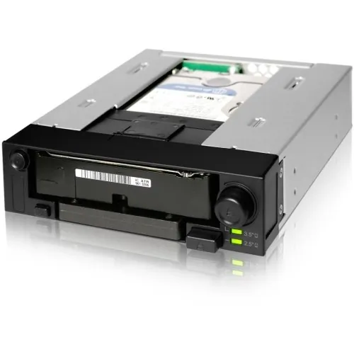 Icy Dock MB971SP-B — ICY DOCK MB971SP-B 1Bay DuoSwap 5.25inch Hot Swap 2.5/3.5inch SATA Retail